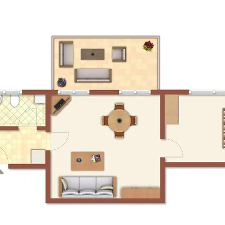 Residenz Seestern, Seeigel Apartamento Rostock